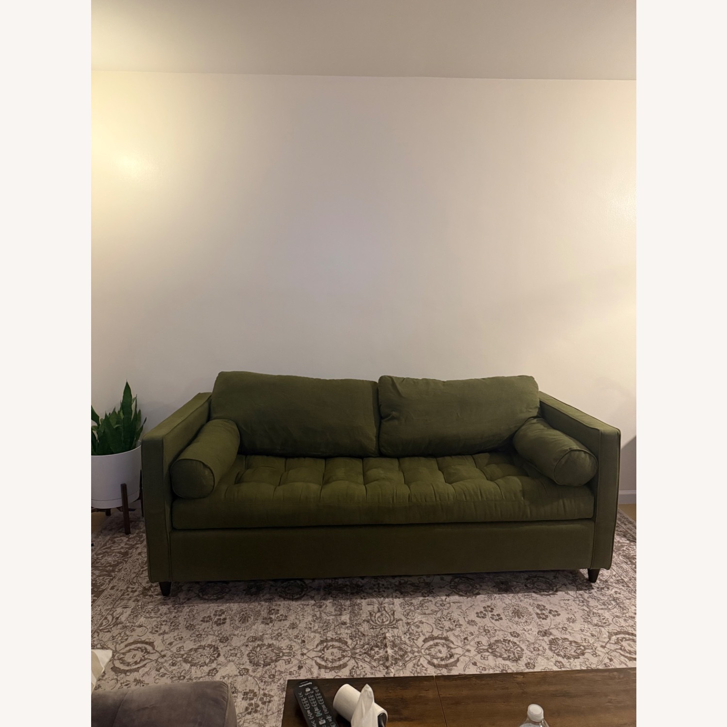 Joybird Briar Green Fabric Sleeper Sofa - image-3