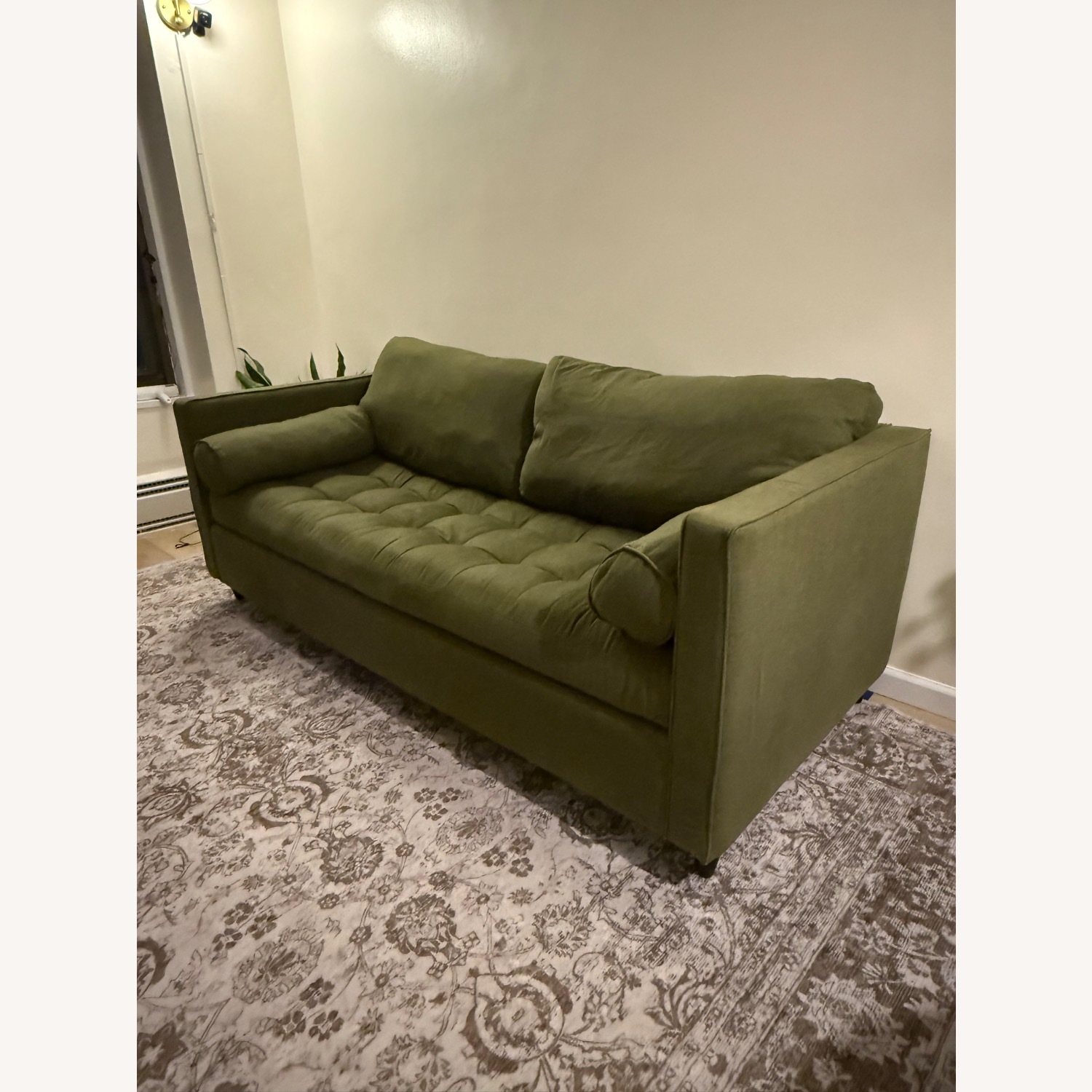 Joybird Briar Green Fabric Sleeper Sofa - image-5