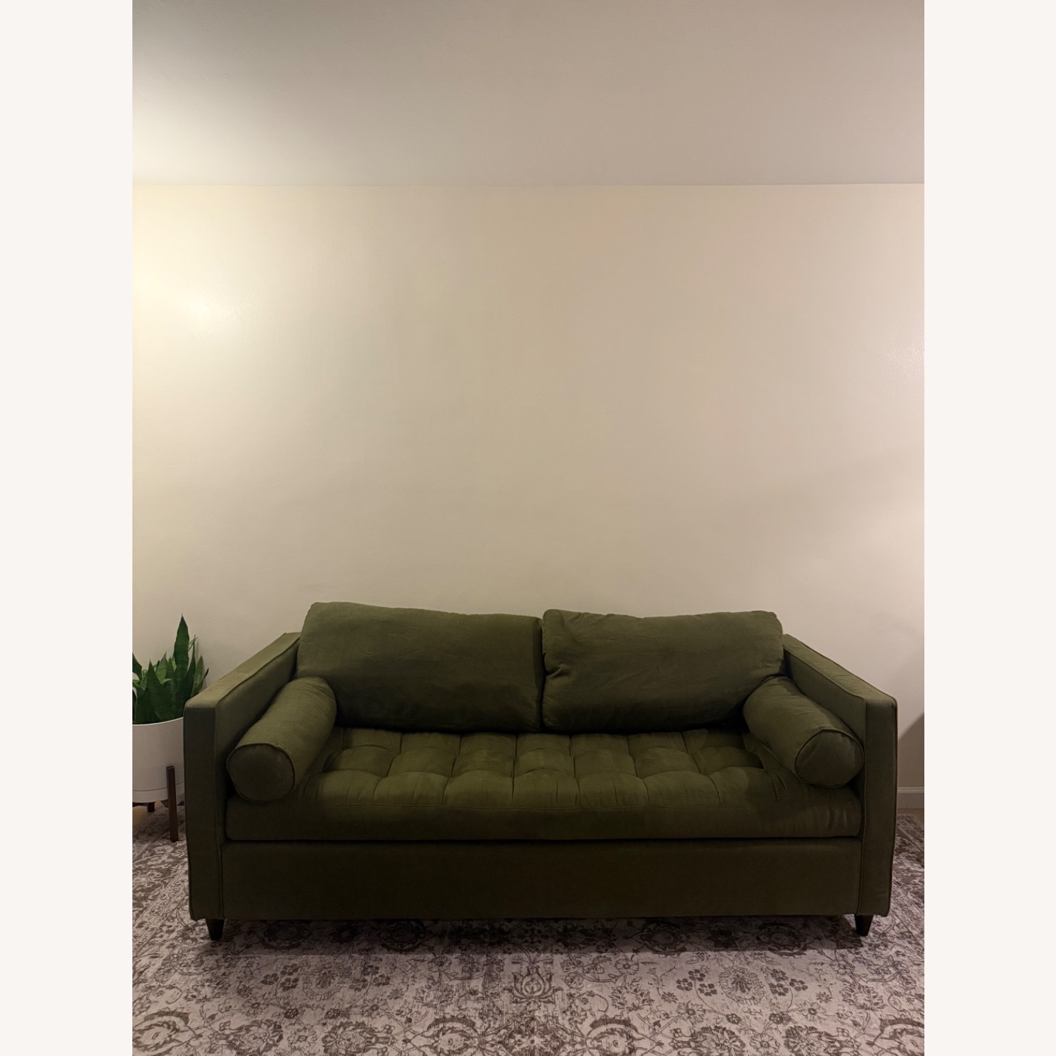Joybird Briar Green Fabric Sleeper Sofa - image-1