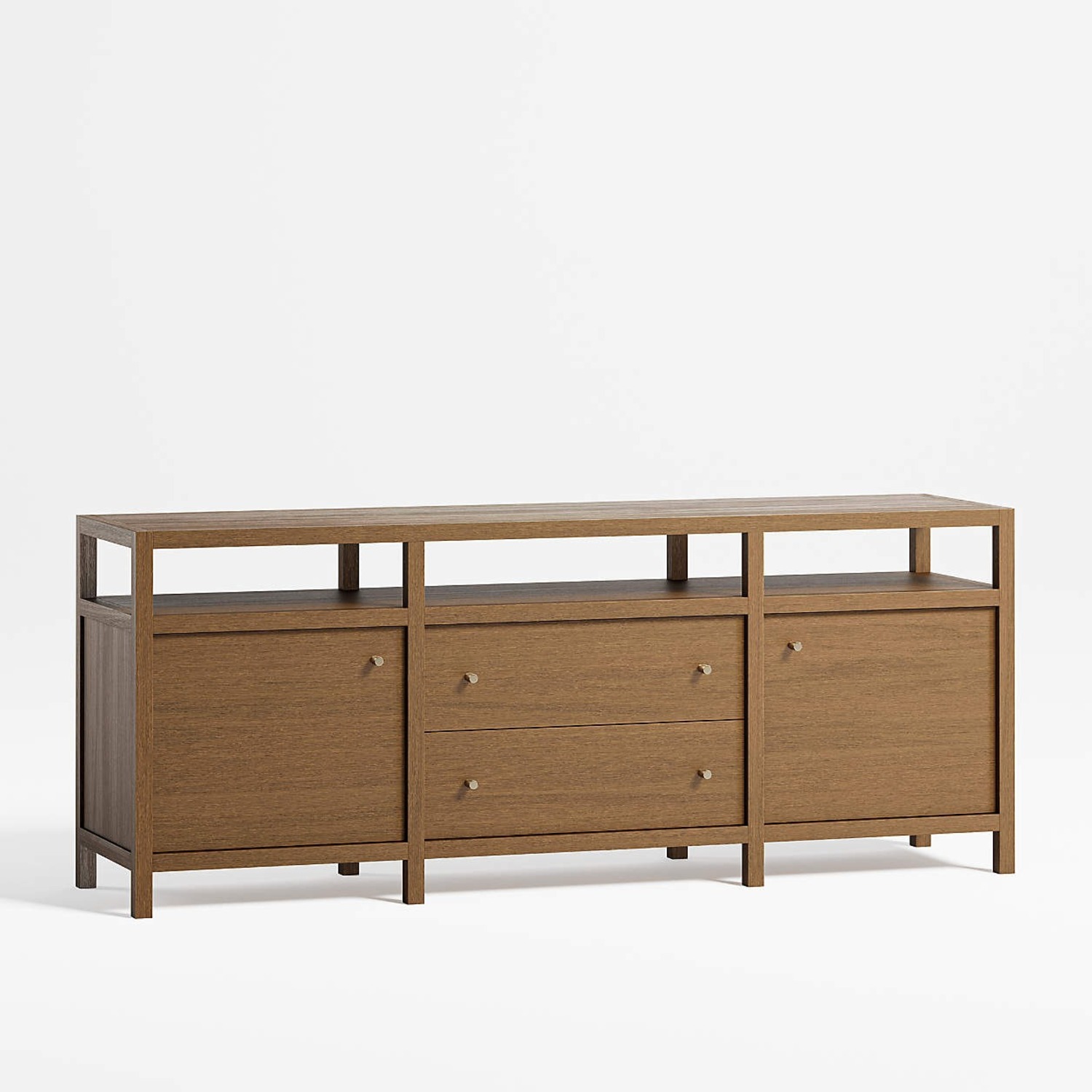 Crate & Barrel Keane Storage Media Console - image-1