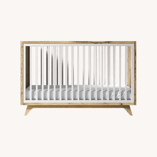 Used Romina Uptown Classic Crib With Toddler Rail for sale on AptDeco