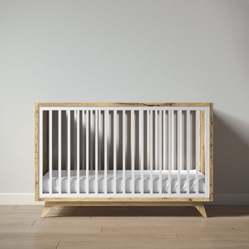 Used Romina Uptown Classic Crib With Toddler Rail for sale on AptDeco