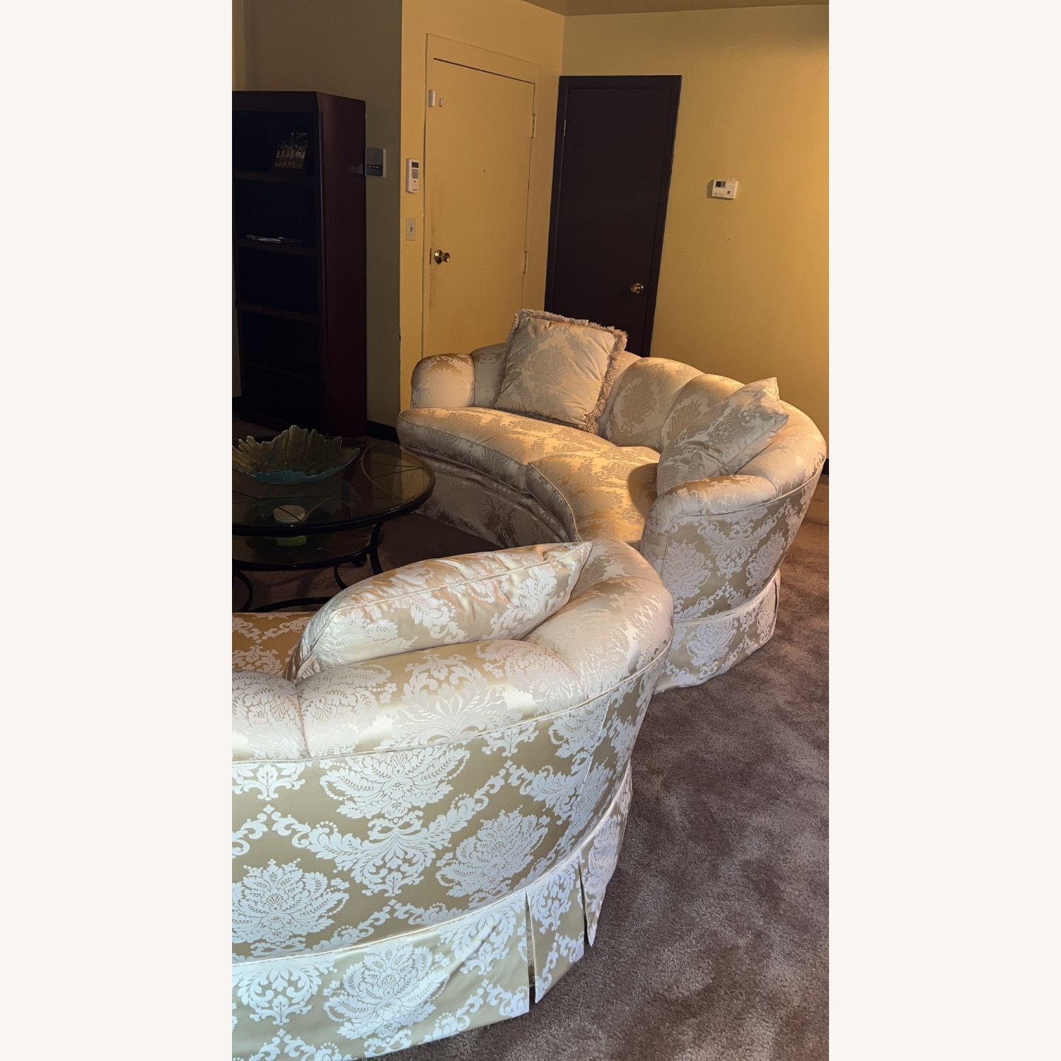 Stickley Brothers Furniture Fabric 3+ Seater Sofa - image-3