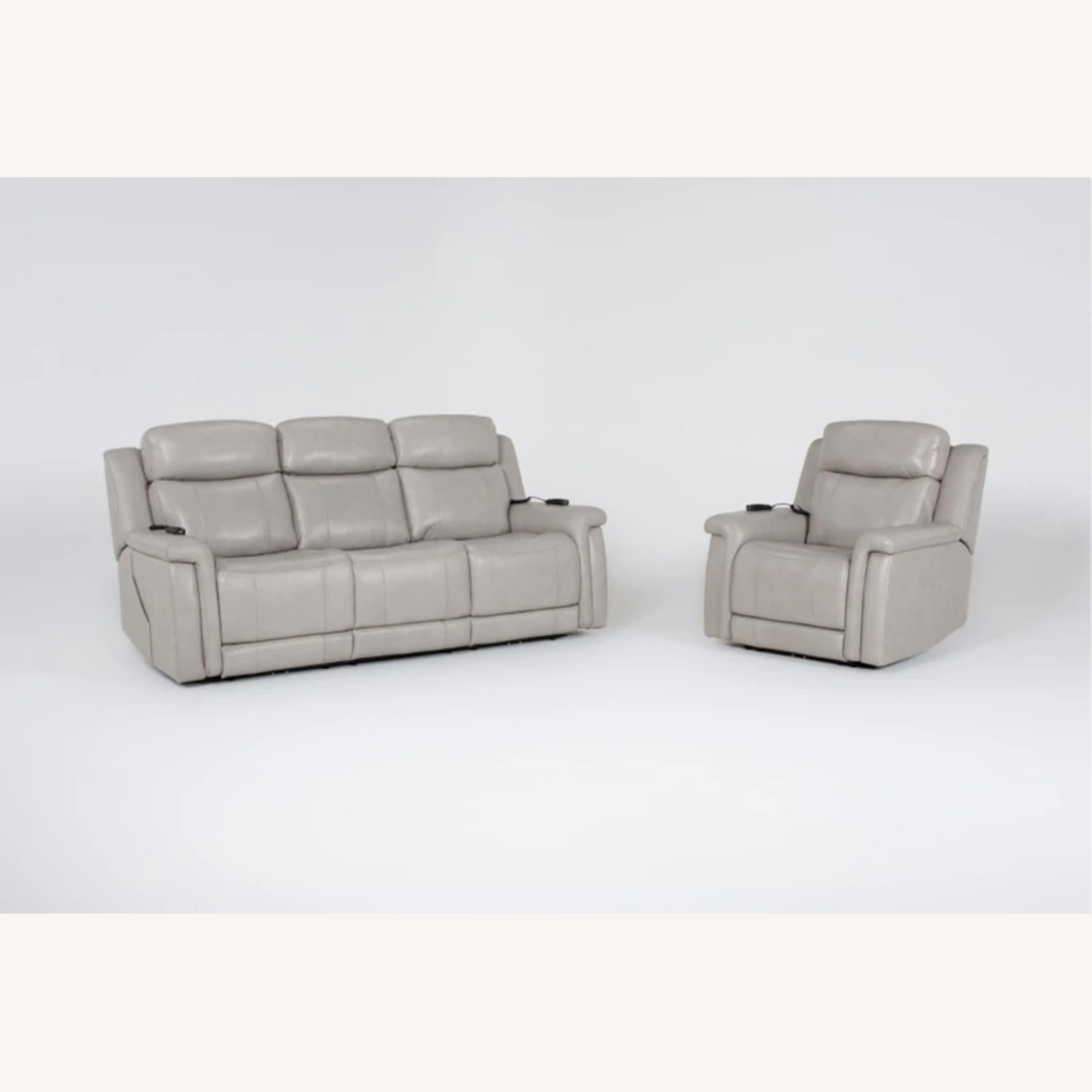 Living Spaces Serena II 3+ Seater Recliner Sofa - image-6