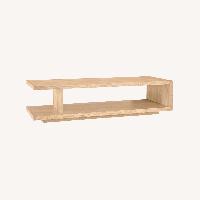 Room & Board Graham White Oak Wood Coffee Table