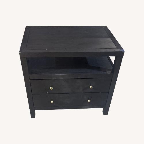 Used Celine 2-Drawer Nightstand Black for sale on AptDeco