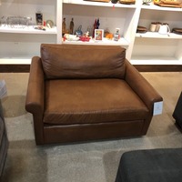 Arhaus Leather Kipton Chair & A Half