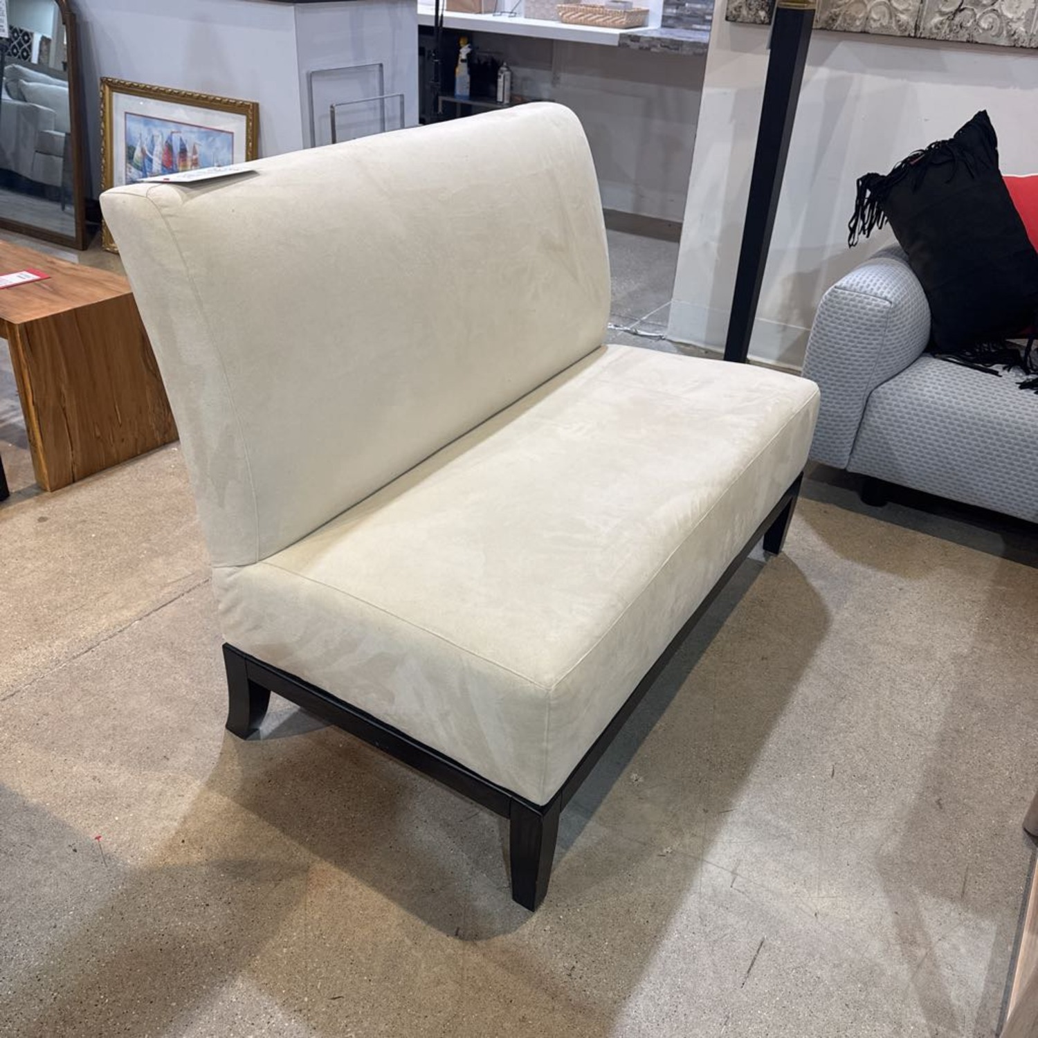 Vanguard Furniture Upholstered High Back Bench - image-3