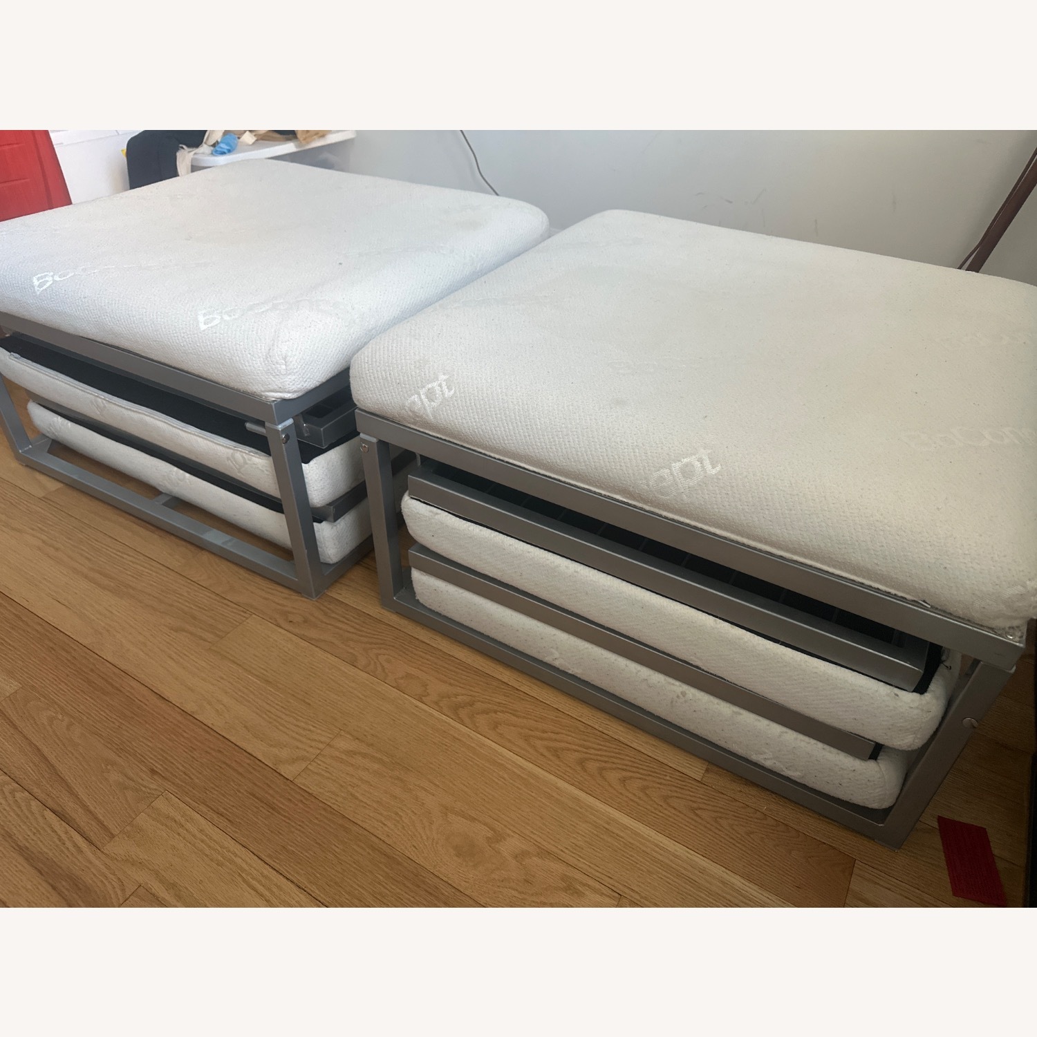 BoConcept Xtra Light Gray Futon - image-6