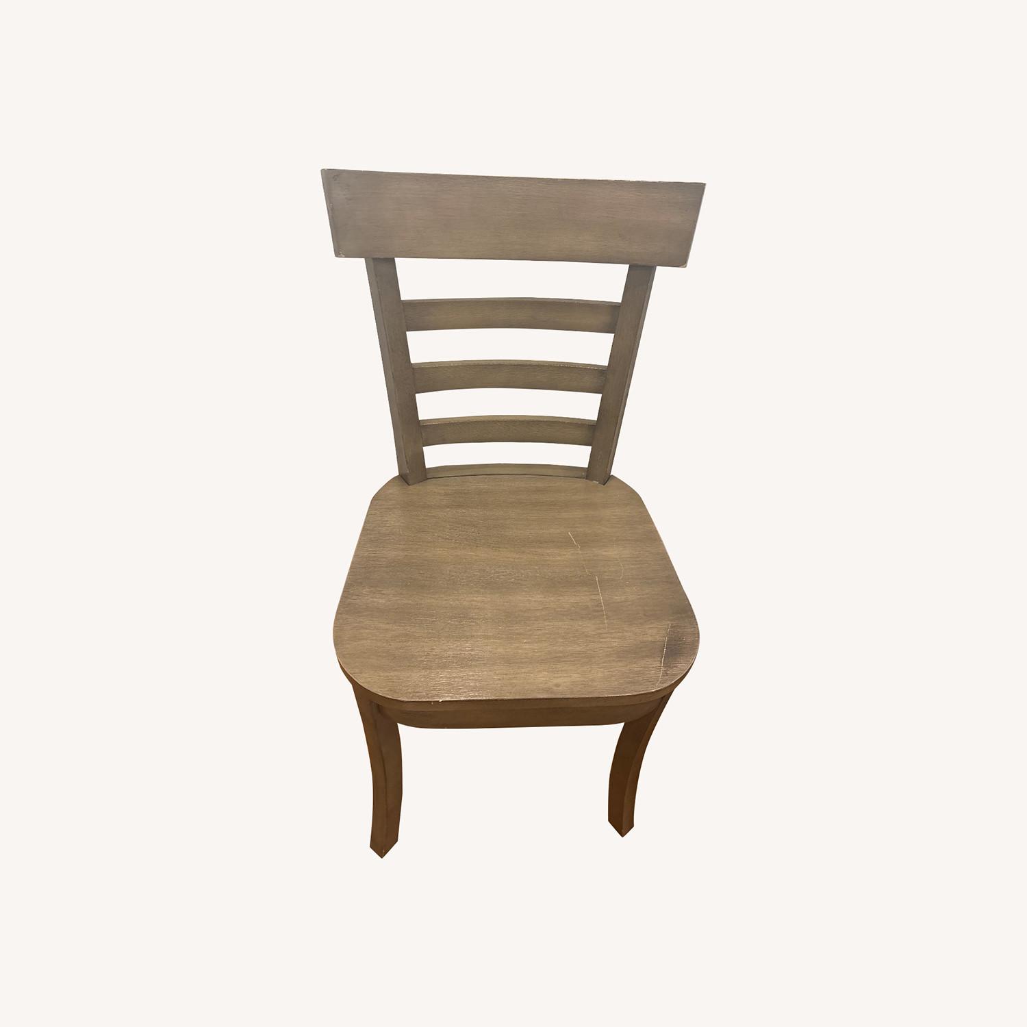 Williams Sonoma Liam Light Gray Dining Chairs - image-0