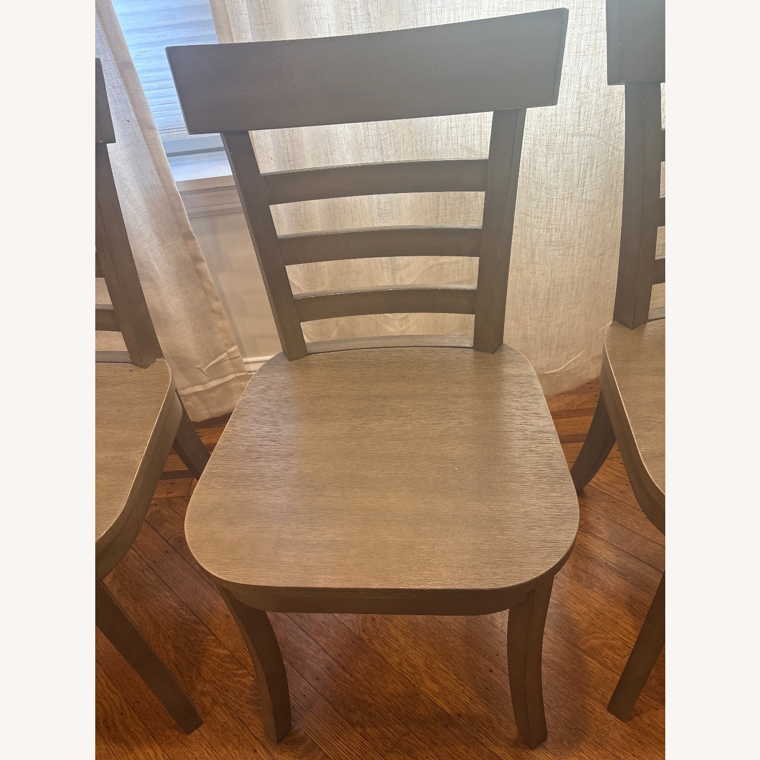 Williams Sonoma Liam Light Gray Dining Chairs - image-5