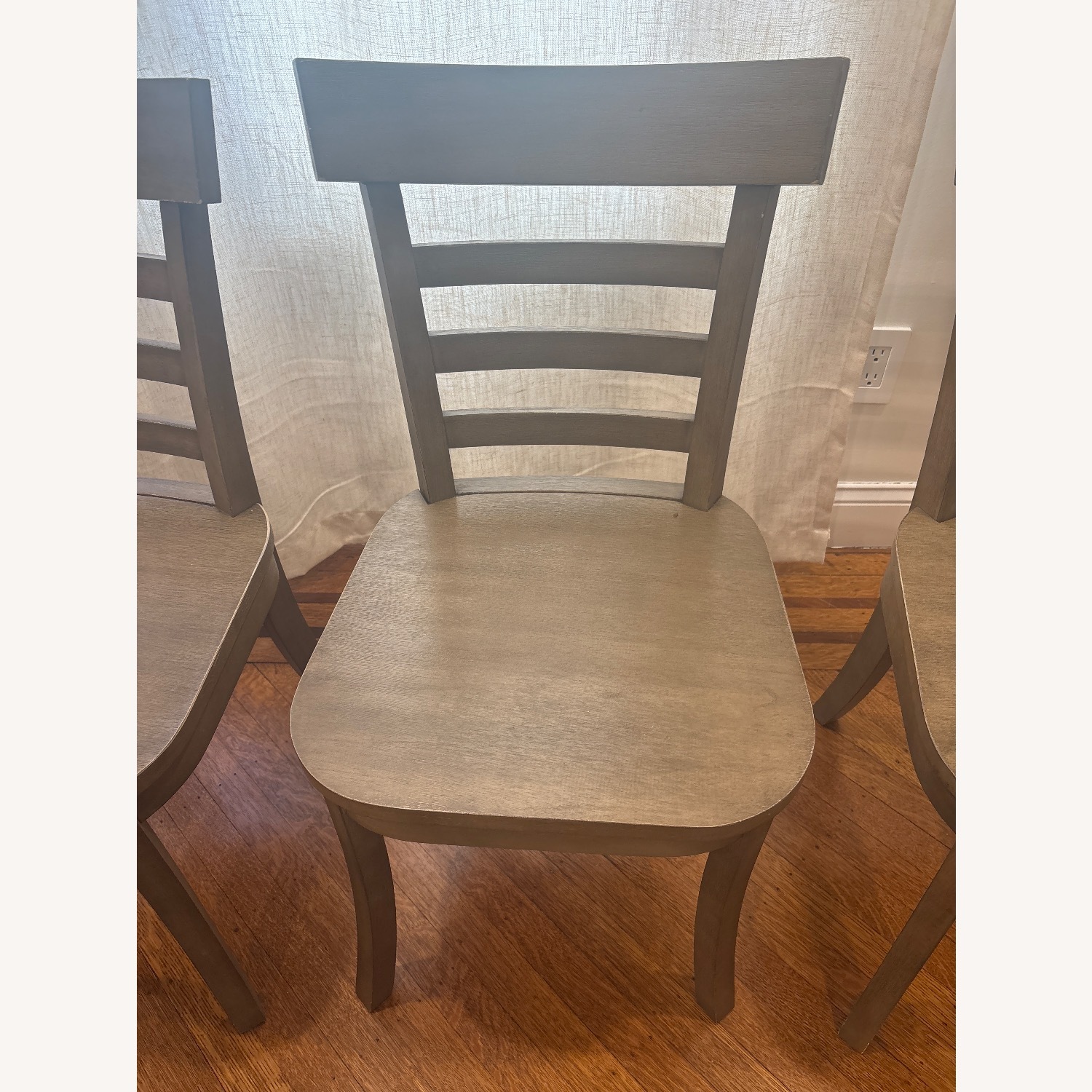 Williams Sonoma Liam Light Gray Dining Chairs - image-6