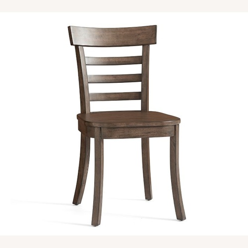 Used Williams Sonoma Liam Light Gray Dining Chairs for sale on AptDeco
