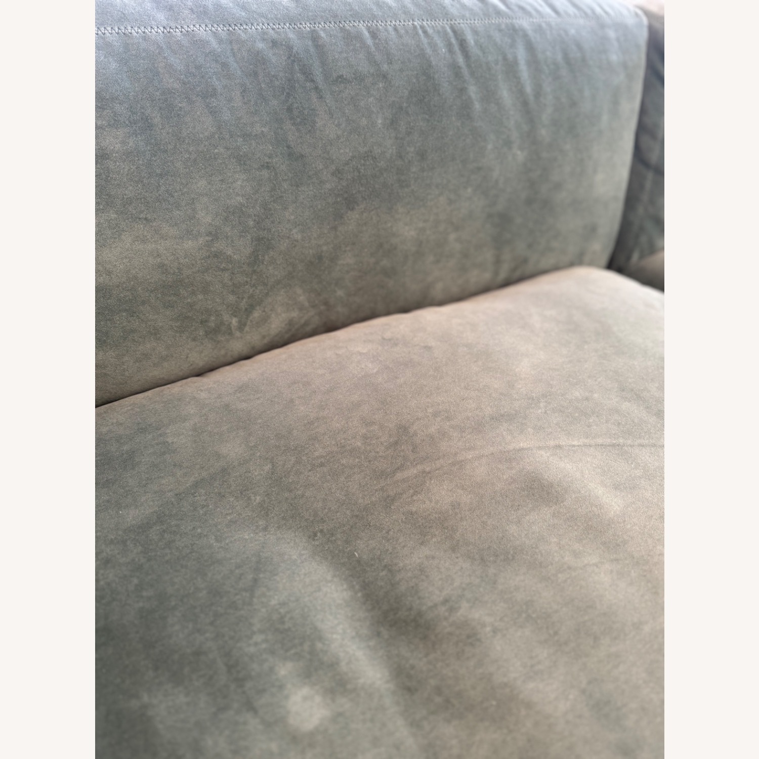Hay Mags Green Velvet 2 Seater Sofa - image-4