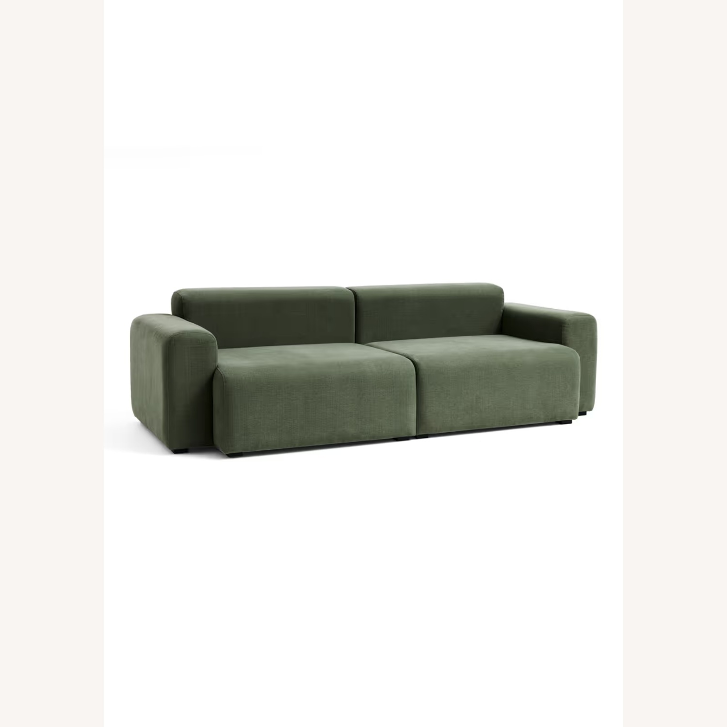 Hay Mags Green Velvet 2 Seater Sofa - image-0