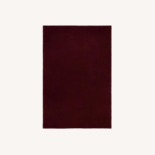Used Nordic Knots Grand Deep Wine Rug for sale on AptDeco