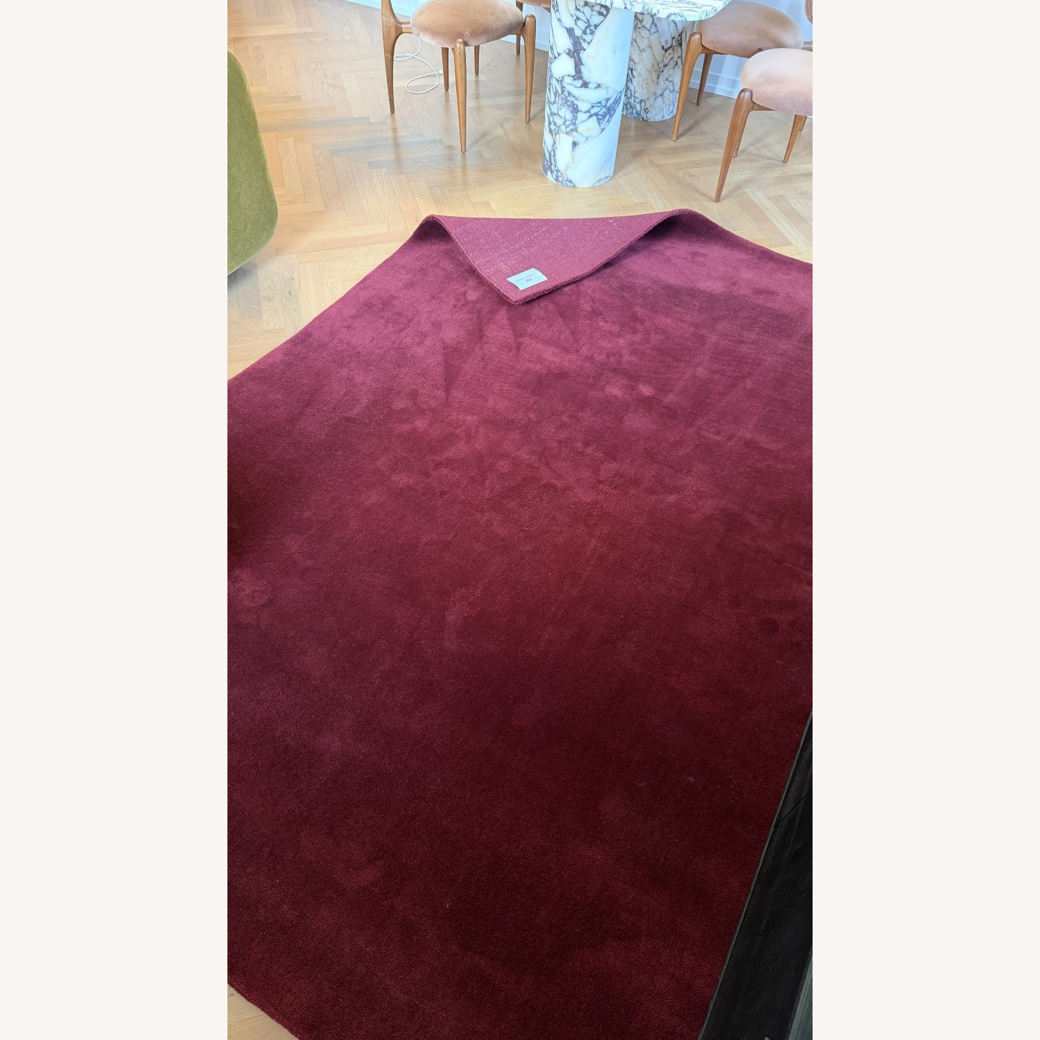 Nordic Knots Grand Deep Wine Rug  - image-3