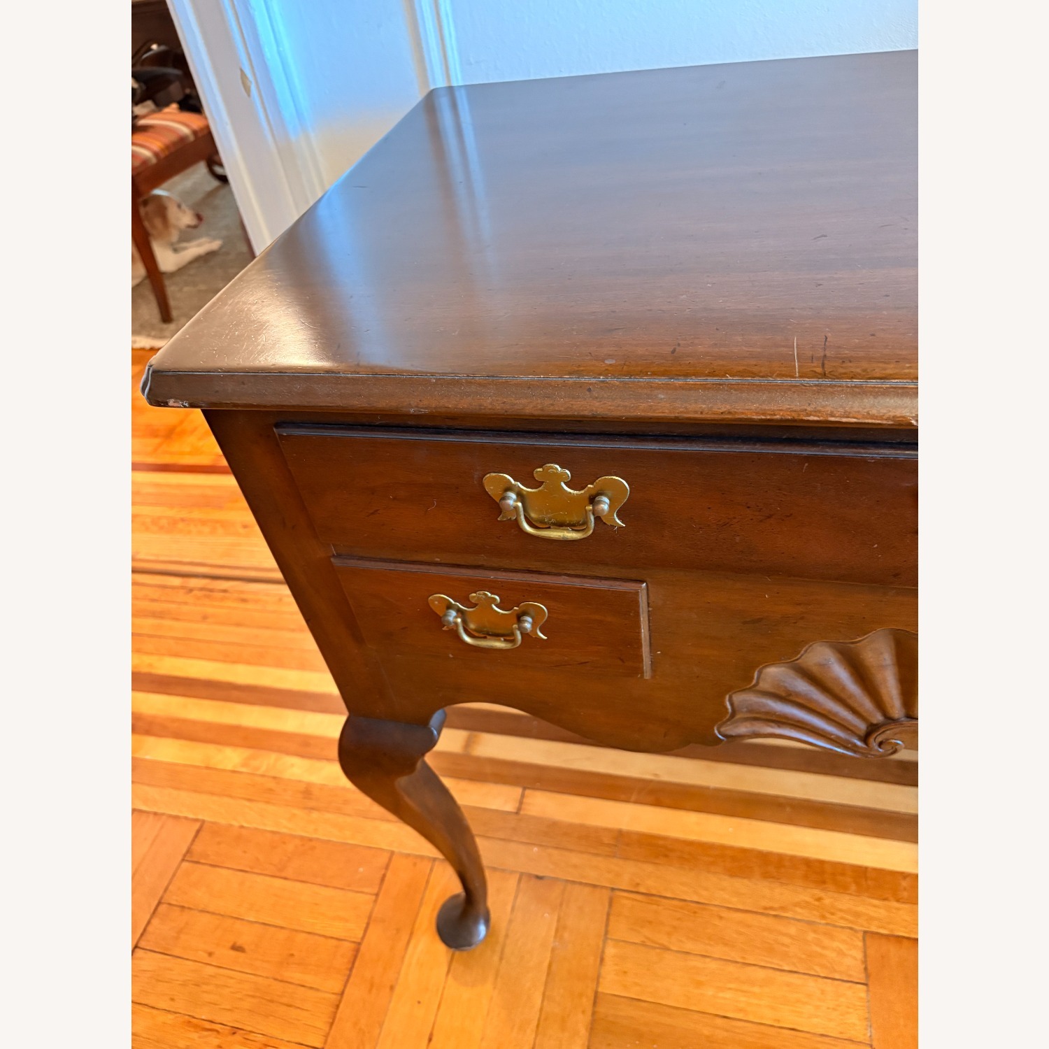 Kittinger Newport Mahogany Lowboy - image-9