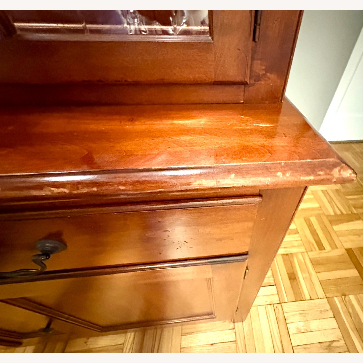Vintage Cherry Breakfront  - image-7