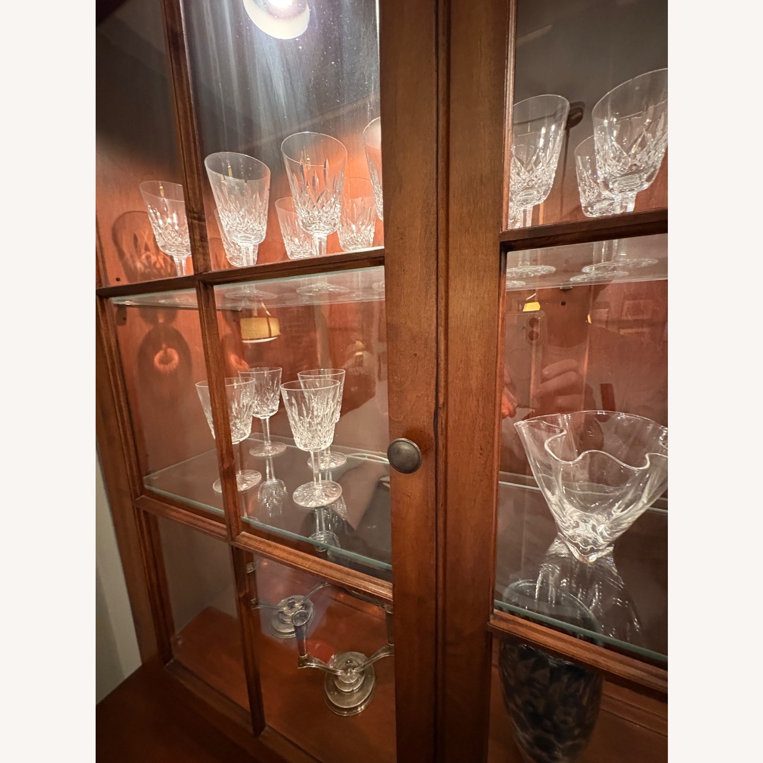 Vintage Cherry Breakfront  - image-5