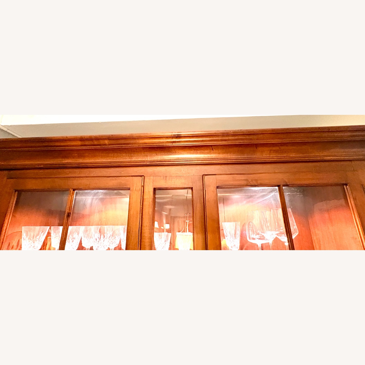 Vintage Cherry Breakfront  - image-4