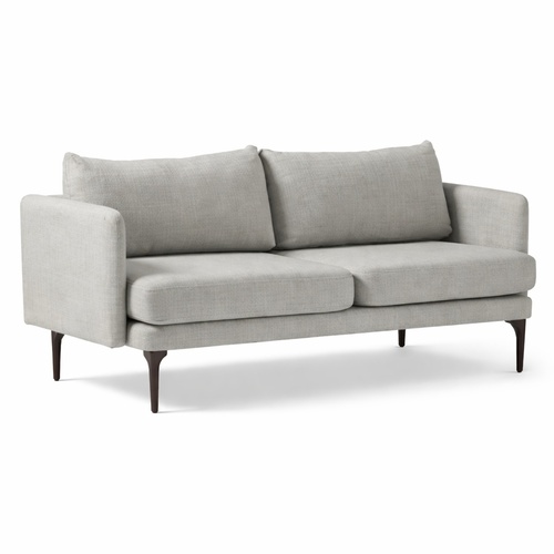 Used West Elm Auburn Light Gray Loveseat for sale on AptDeco