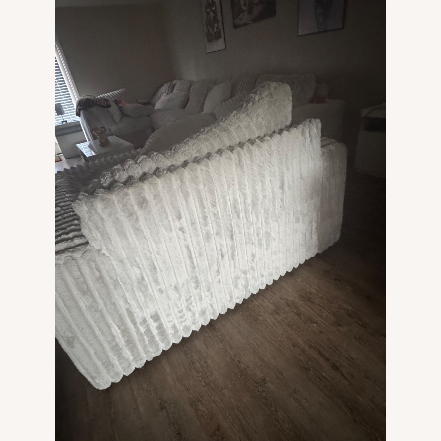 Ashley Furniture Stupendous Light Gray Chaise Lounge - image-7