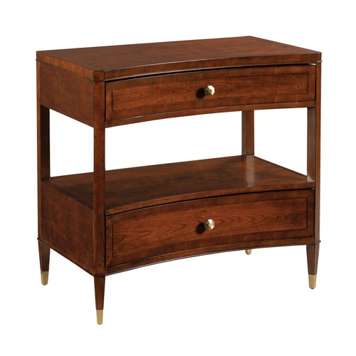 Used American Drew Dark Brown Wood Nightstand for sale on AptDeco