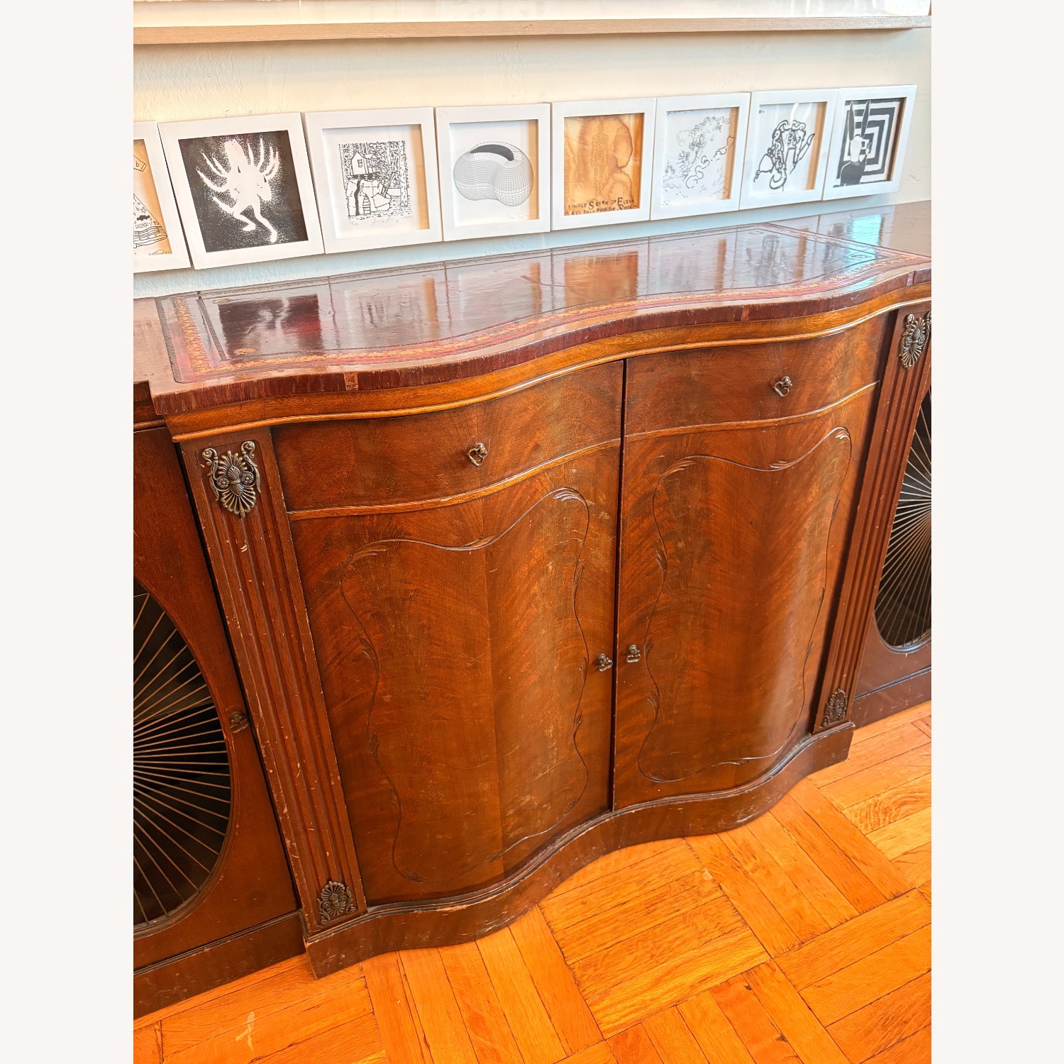 Vintage/Antique Finds Wood Sideboard - image-13
