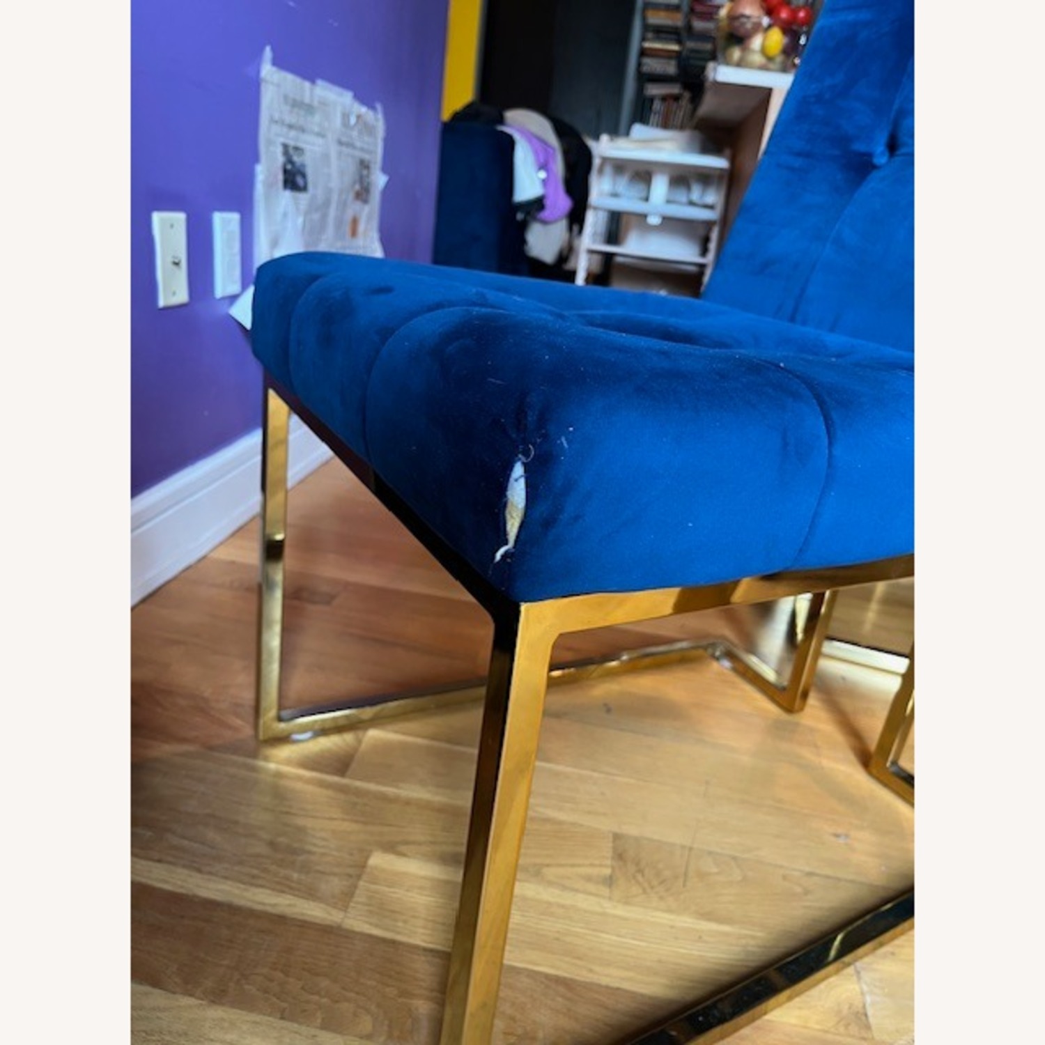 5 Piece Glass Dining Set (Table + 4 Chairs) - image-4