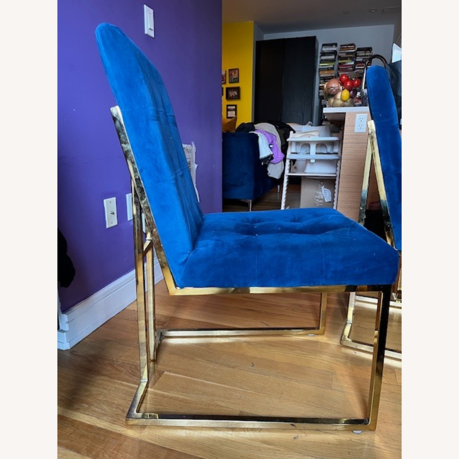 5 Piece Glass Dining Set (Table + 4 Chairs) - image-3