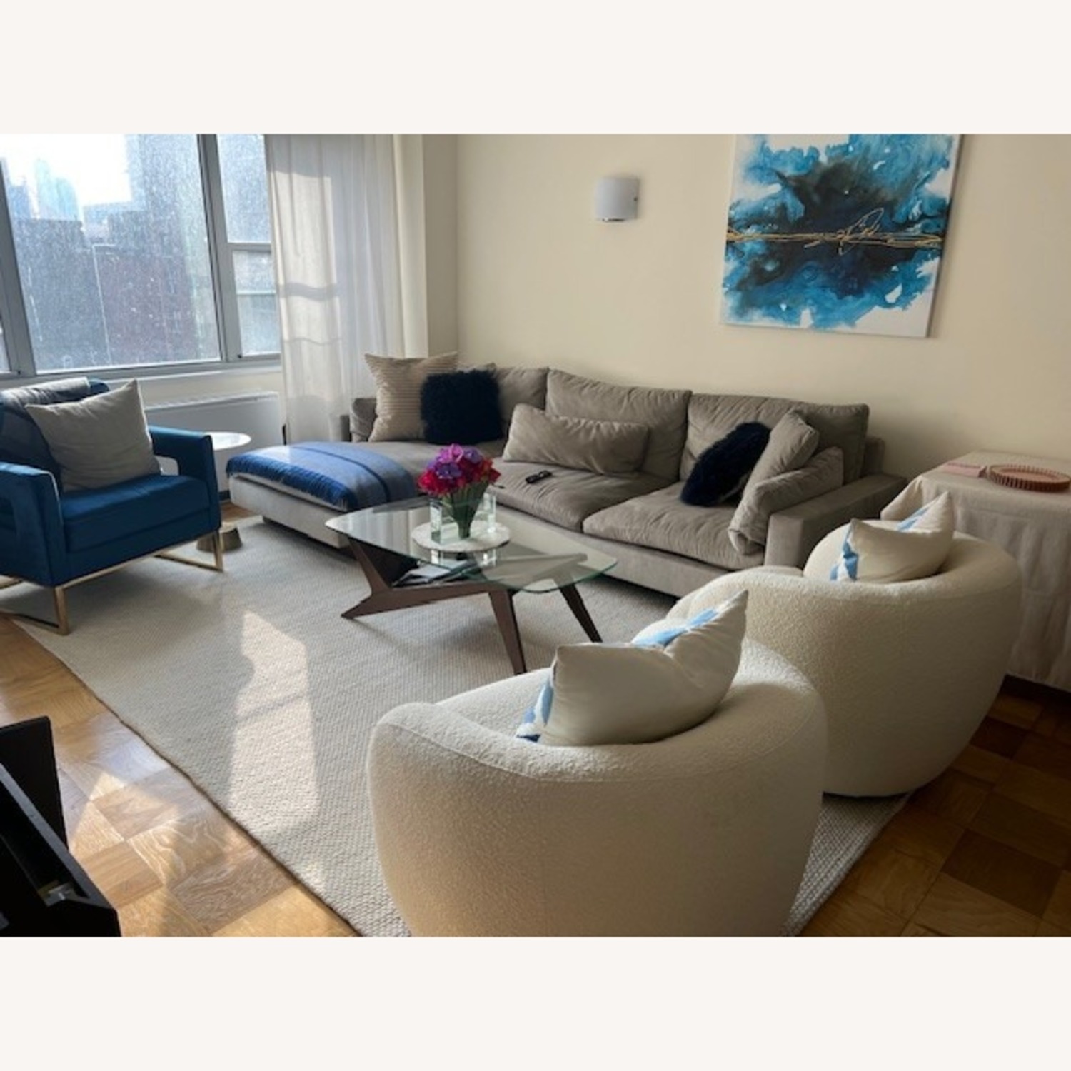 Safavieh Ivory Wool Area Rug - image-1