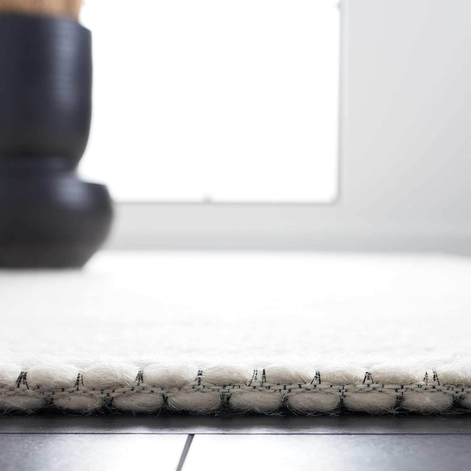 Safavieh Ivory Wool Area Rug - image-6