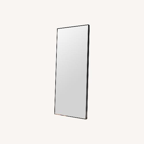 Used IKEA HOVET Black Wall Mirror for sale on AptDeco