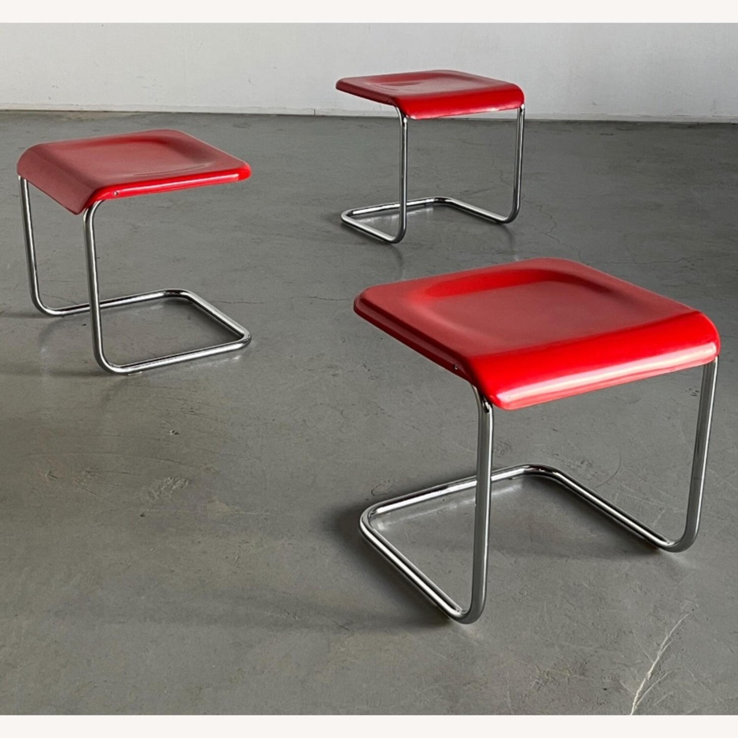  Modernist Stool by Arclinea 1970s Italy - image-3