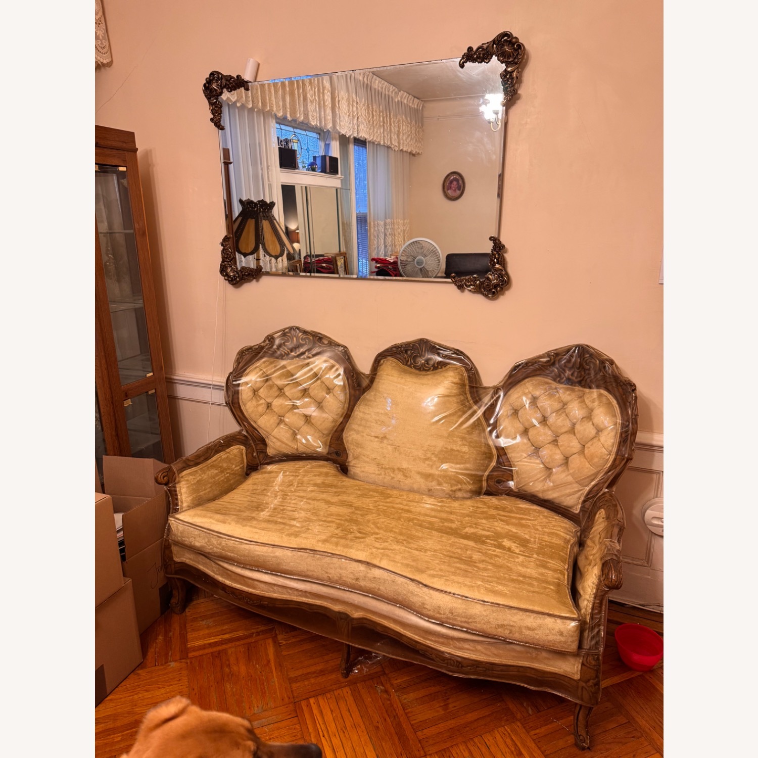 Vintage Preserved Sofa Set – 2 Sofas (Modular) - image-5