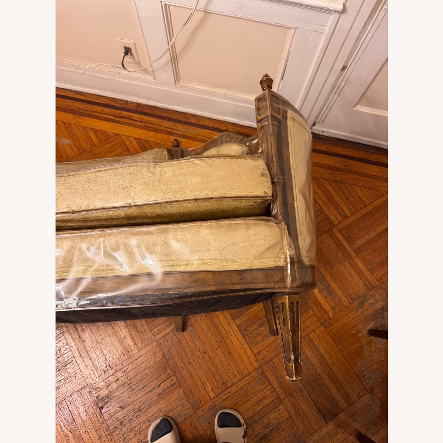 Vintage Preserved Sofa Set – 2 Sofas (Modular) - image-4