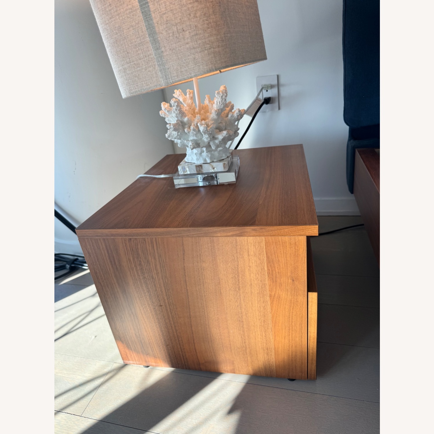 BoConcept Walnut Wood Nightstands - image-4