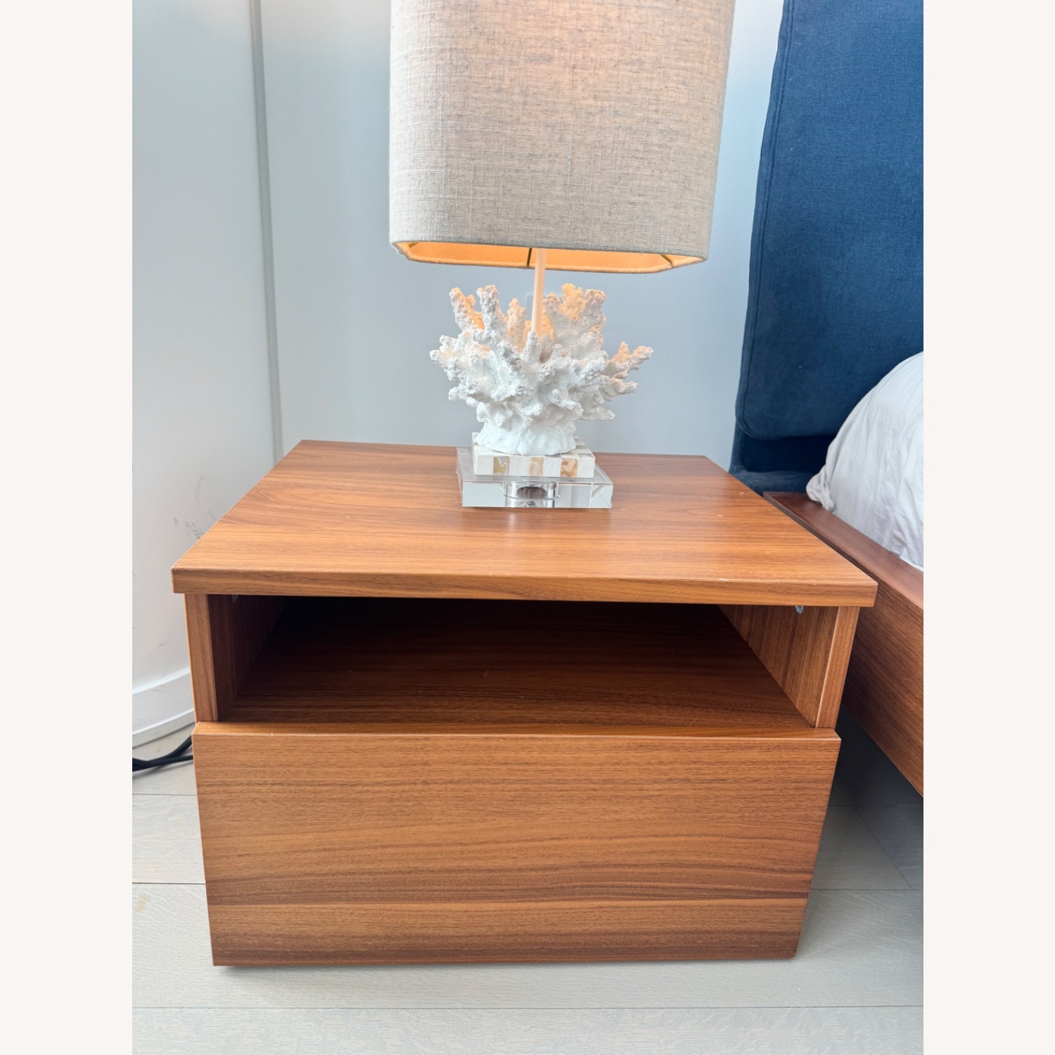 BoConcept Walnut Wood Nightstands - image-0