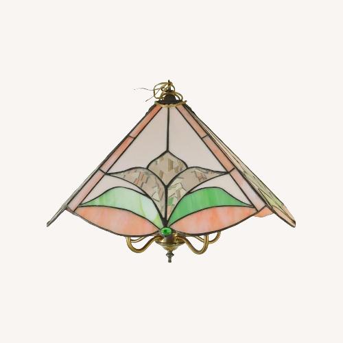 Used Vintage 1970s Tiffany Ceiling Lamp for sale on AptDeco
