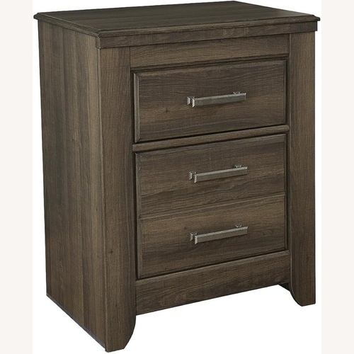 Used Ashley Furniture Dark Brown Wood Dresser for sale on AptDeco