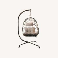 Light Gray Fabric Patio Furniture