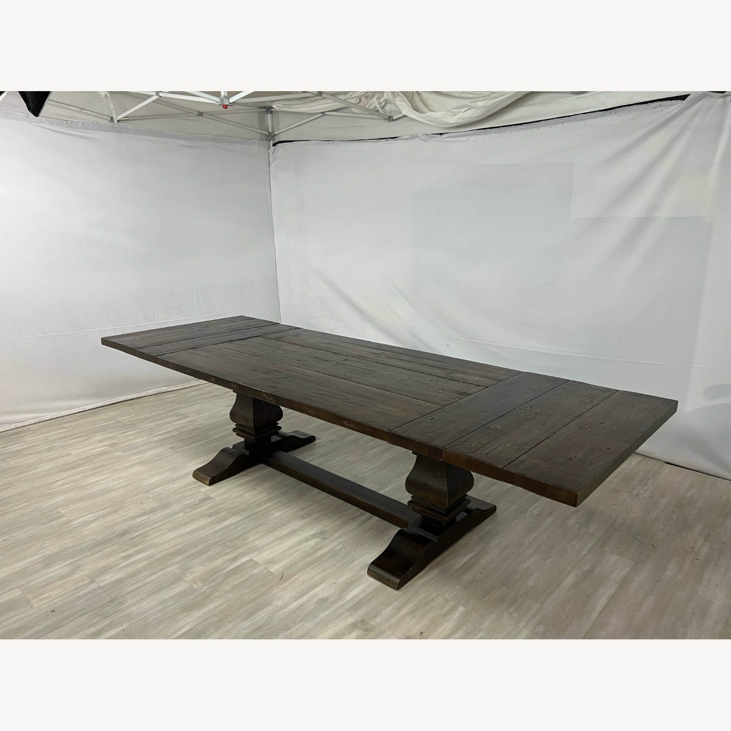 Restoration Hardware Salvaged Wood Dining Table - image-3
