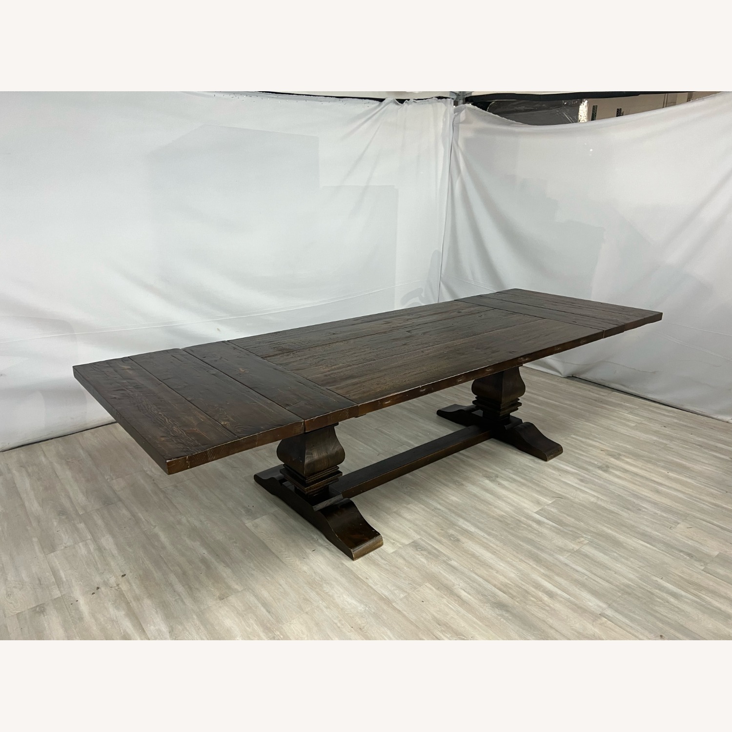 Restoration Hardware Salvaged Wood Dining Table - image-2