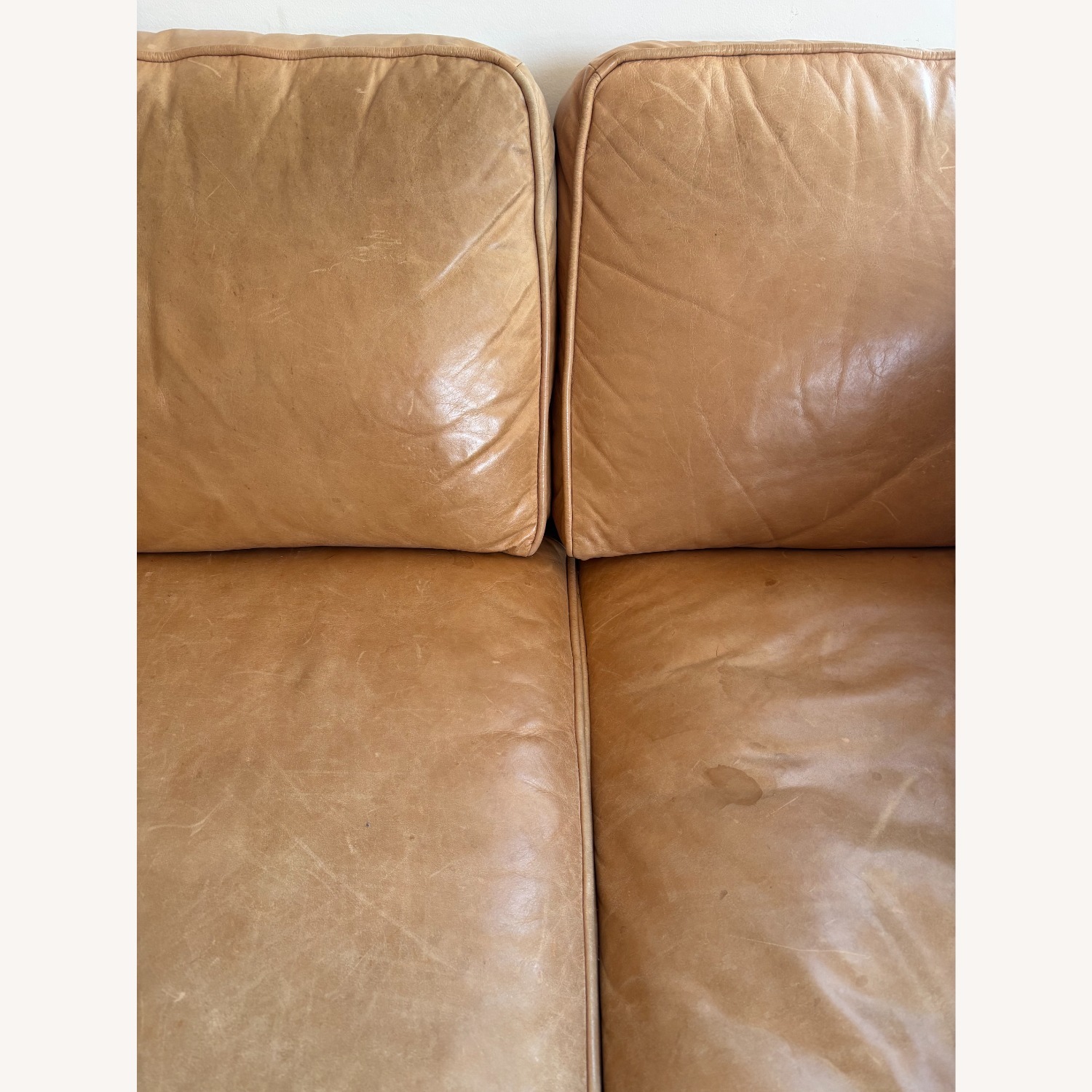 Article Timber Leather Left Chaise Sectional - image-4