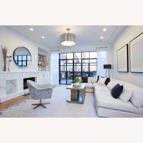 Used Four Hands Bloor Natural 3+ Piece Sectional for sale on AptDeco