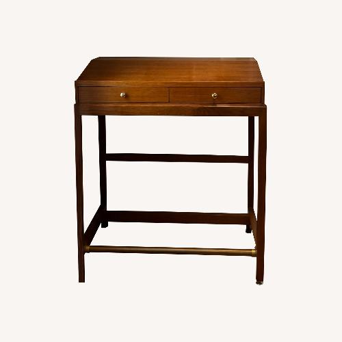 Used Natural Wood Standing Captain’s Desk for sale on AptDeco