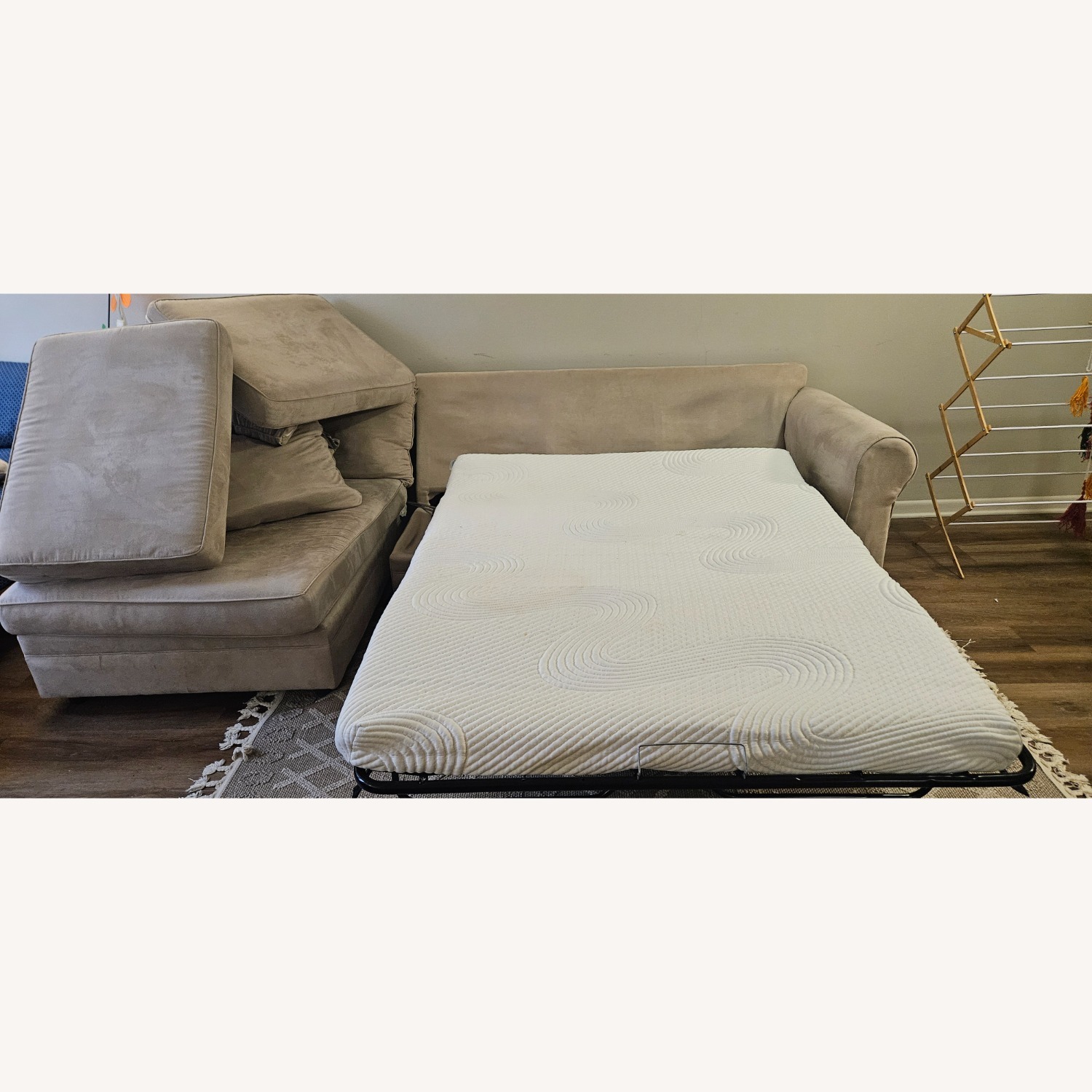 Sleeper Sofa with Chaise Lounge - image-3