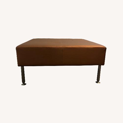 Used Steelcase / Coalesse Copper Ottoman for sale on AptDeco