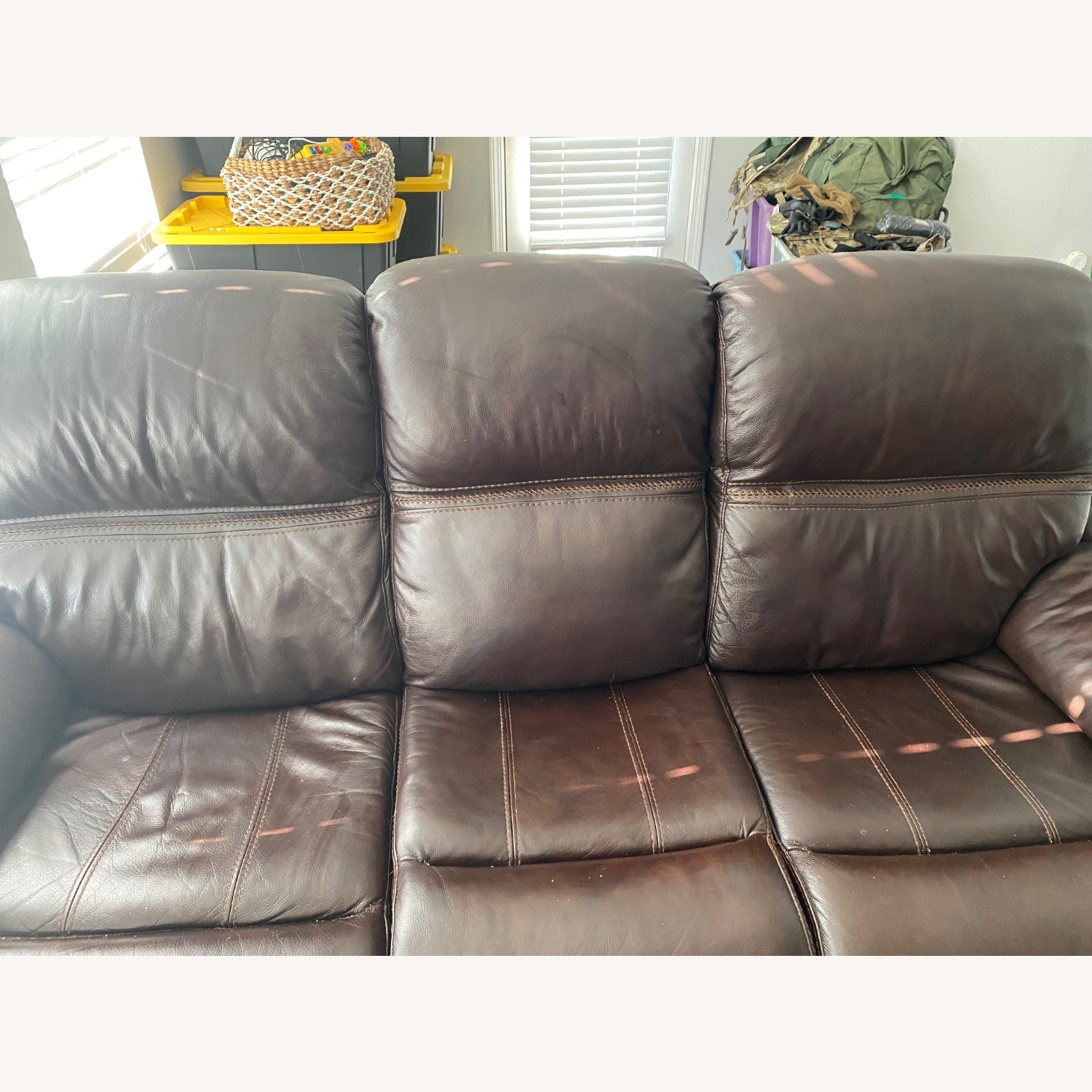 Ashley Furniture Dark Brown 3+ Seater Sofa - image-2